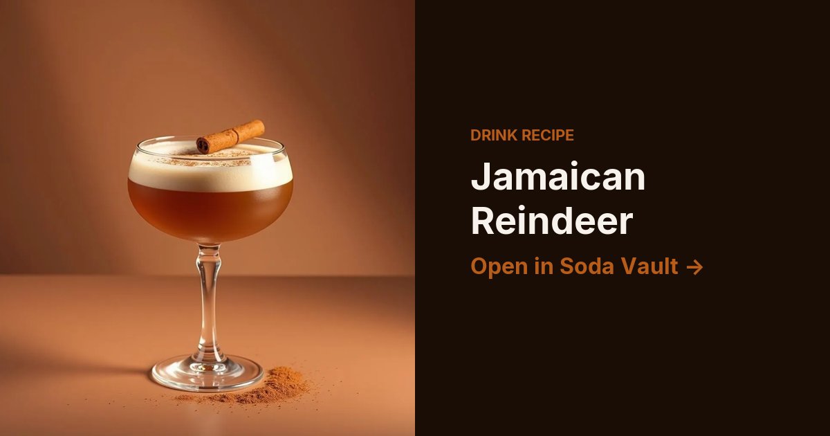 Jamaican Reindeer