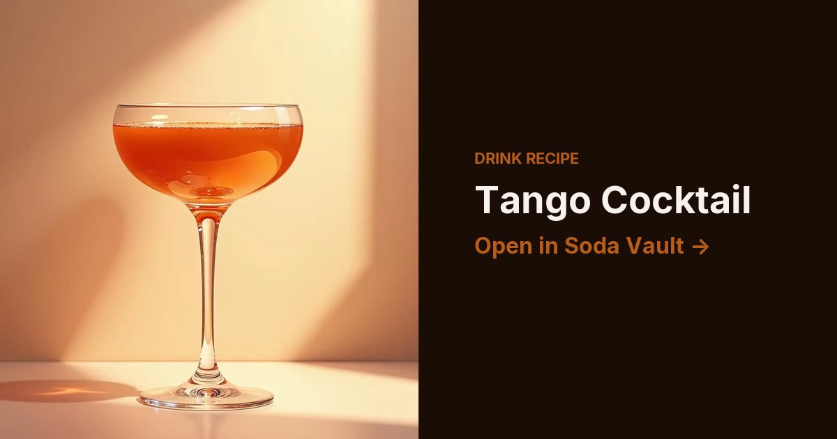 Tango Cocktail