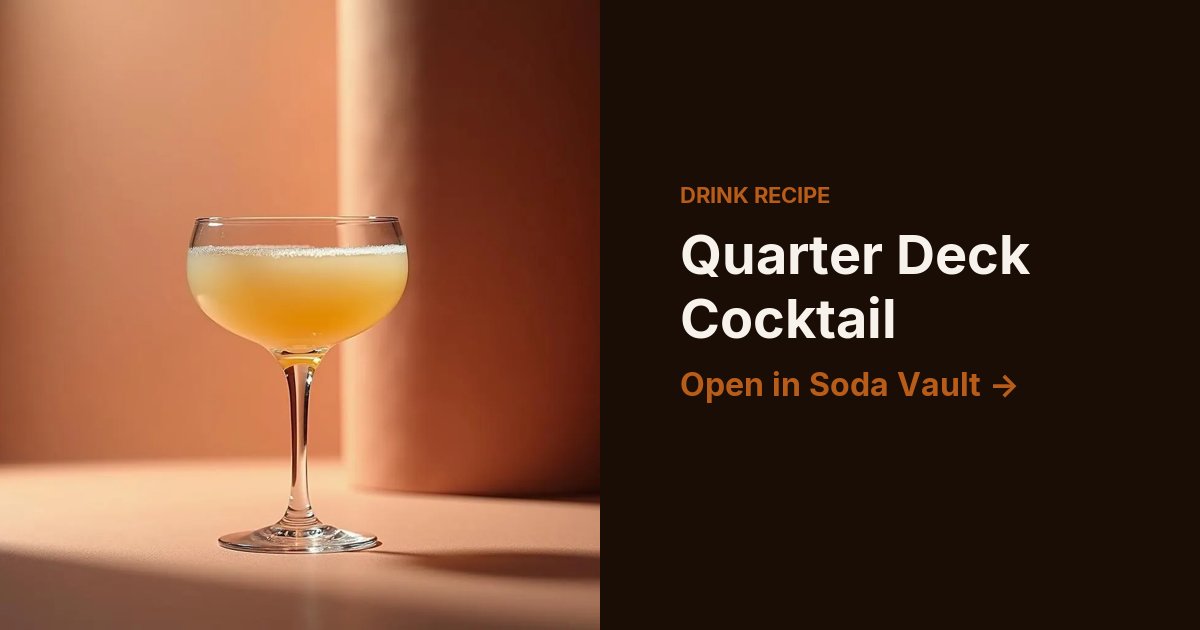 Quarter Deck Cocktail