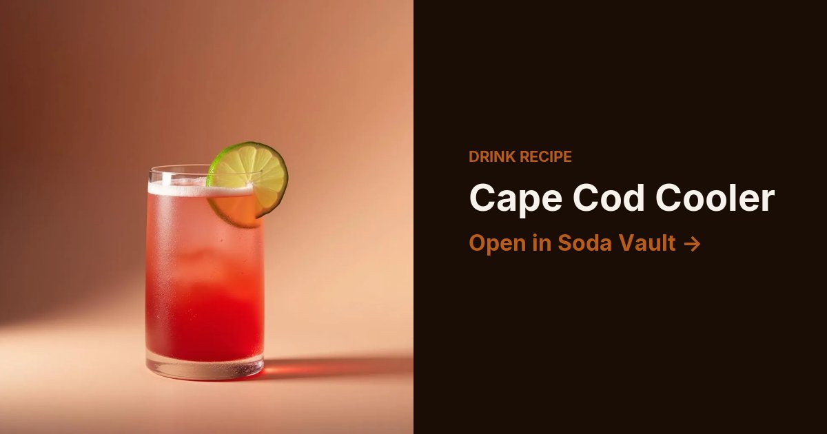 Cape Cod Cooler