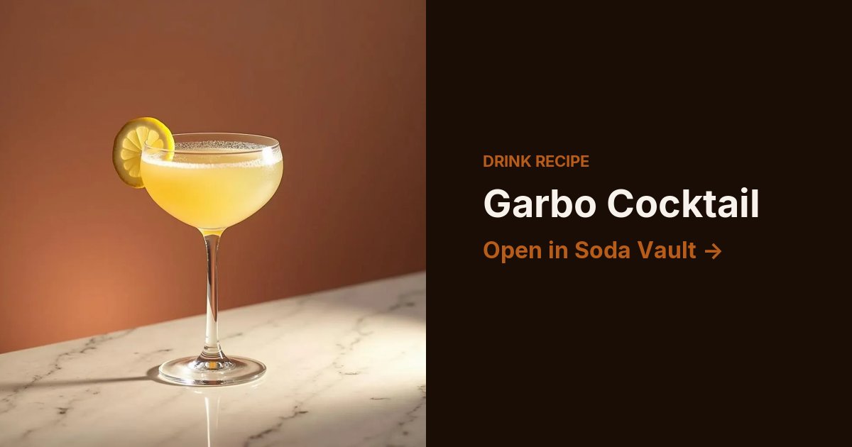 Garbo Cocktail