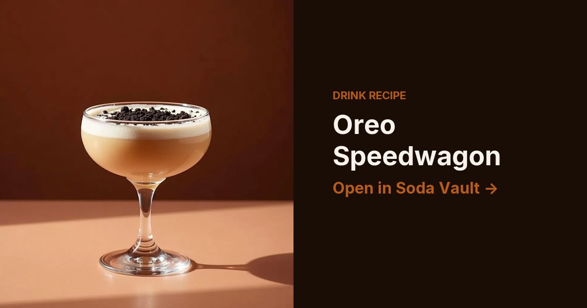 Oreo Speedwagon