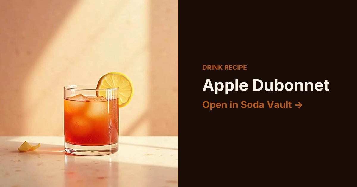Apple Dubonnet