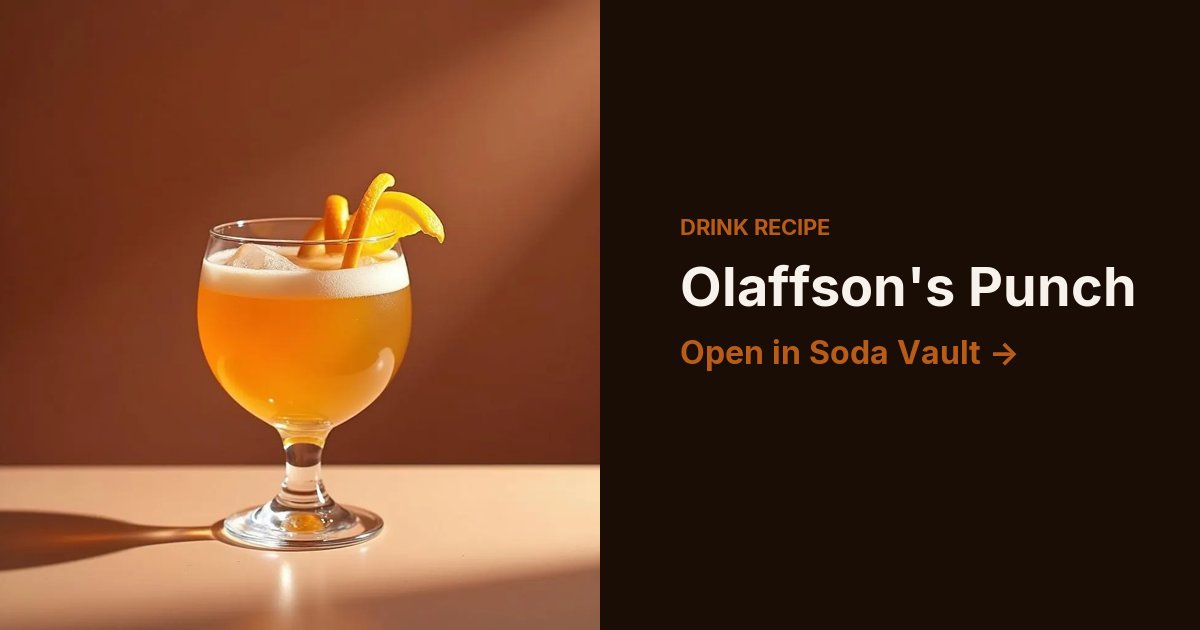 Olaffson's Punch