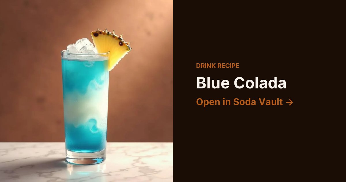 Blue Colada
