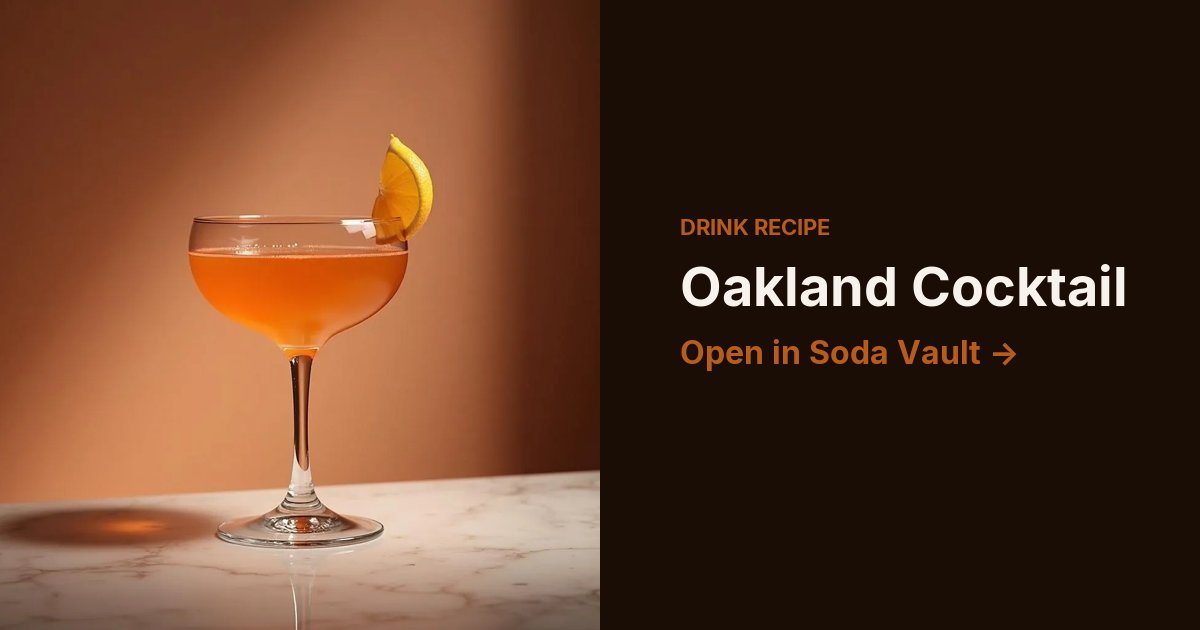 Oakland Cocktail