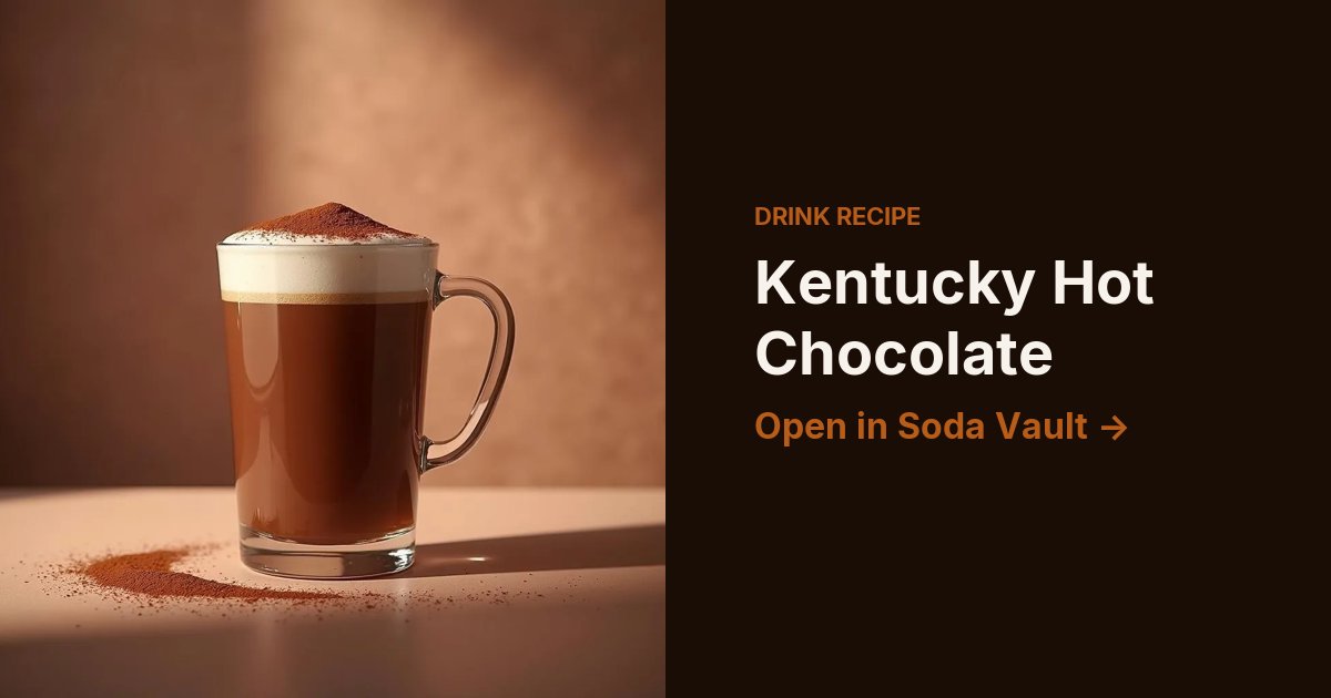 Kentucky Hot Chocolate