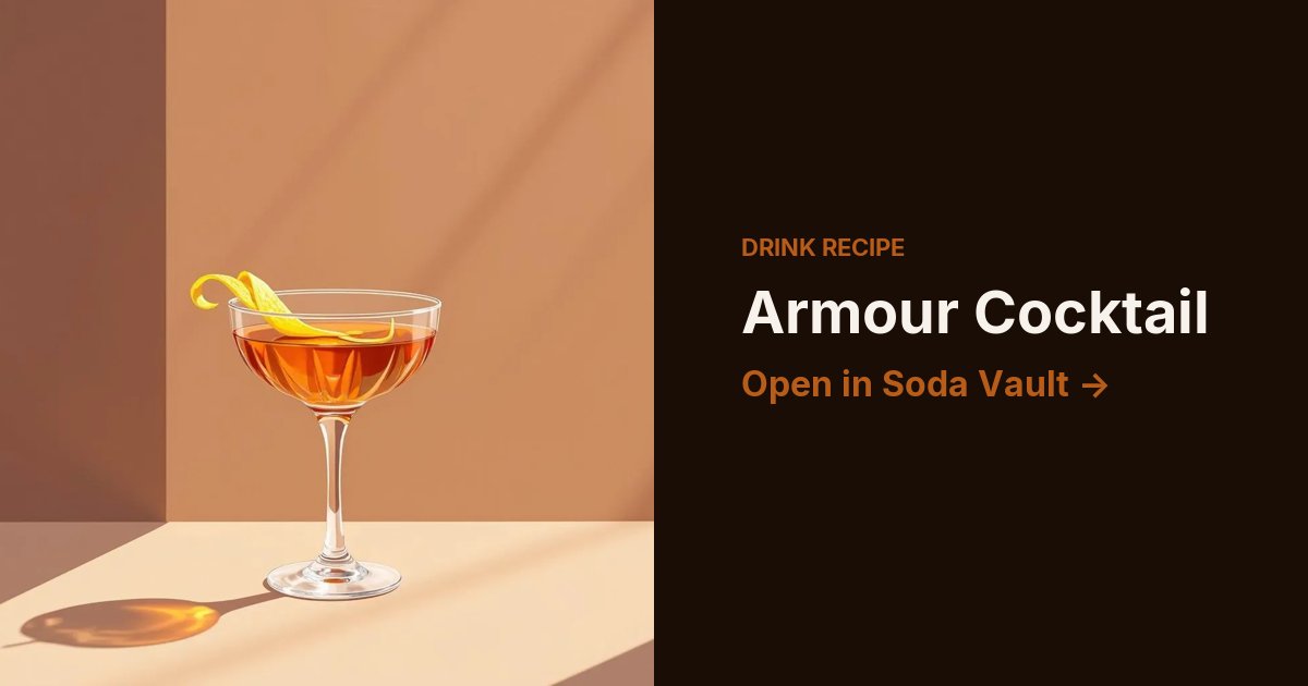 Armour Cocktail