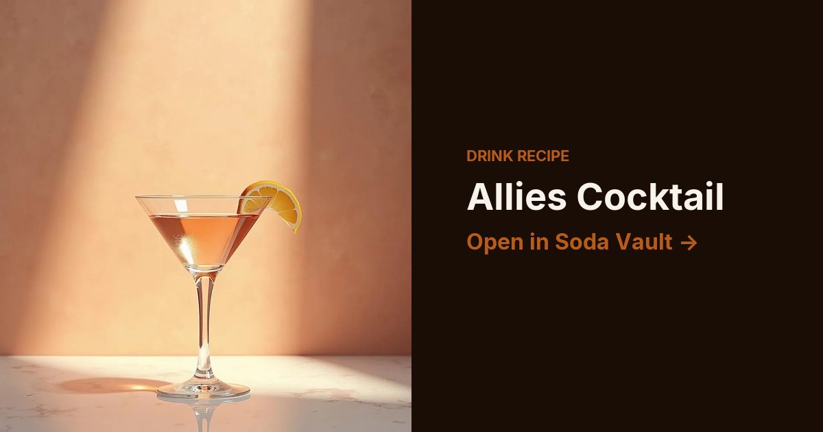 Allies Cocktail