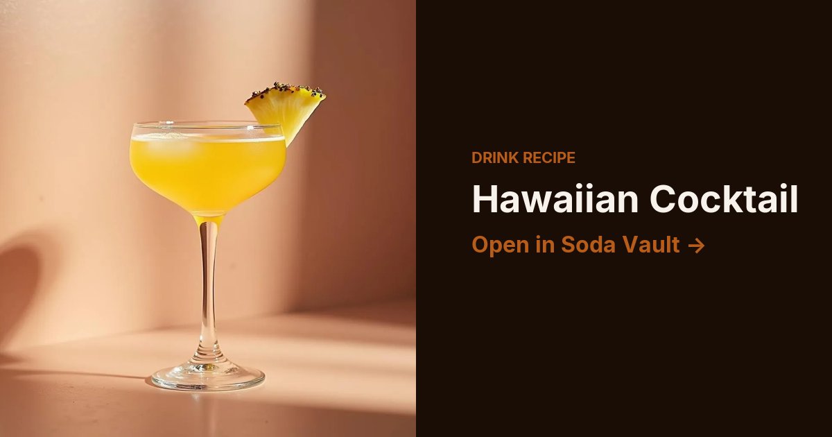 Hawaiian Cocktail