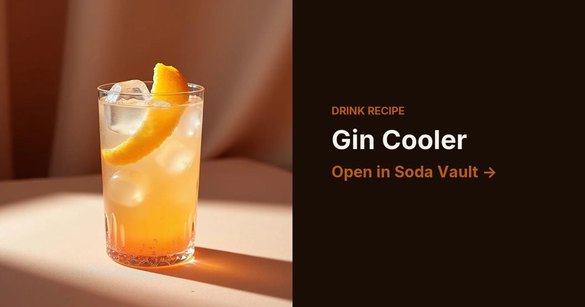 Gin Cooler