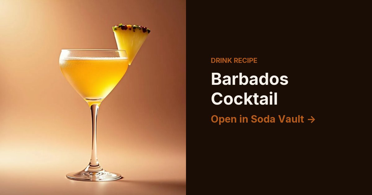 Barbados Cocktail