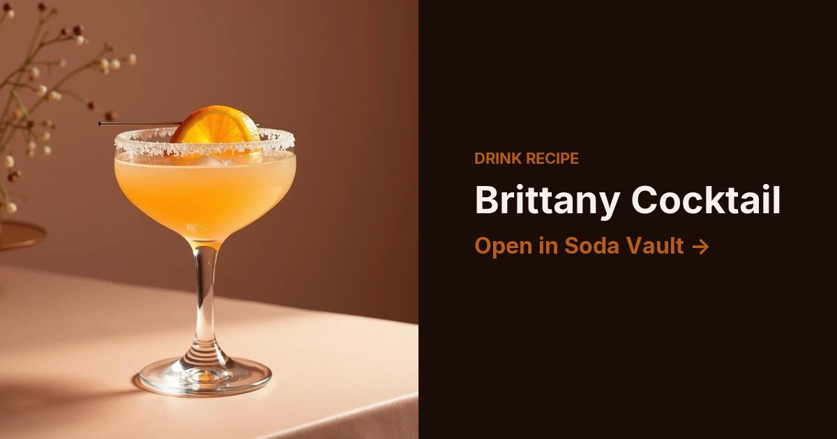 Brittany Cocktail