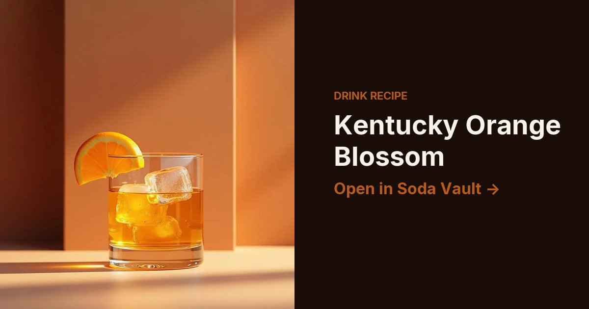 Kentucky Orange Blossom