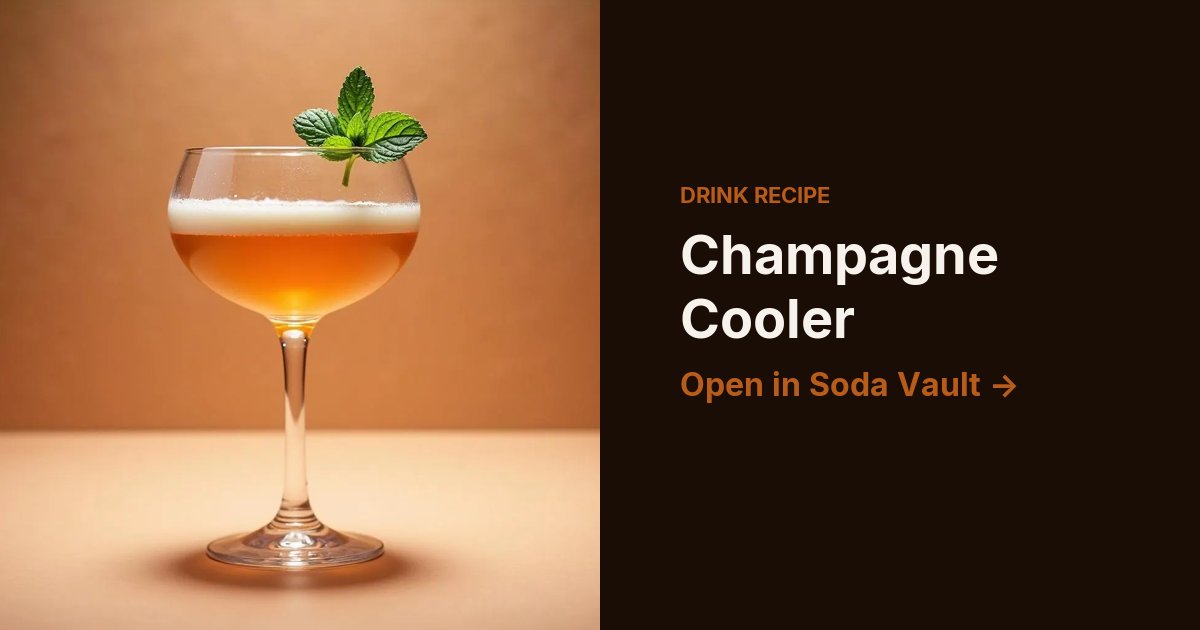 Champagne Cooler