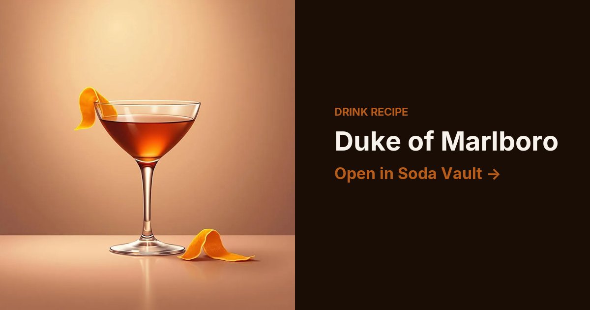 Duke of Marlboro