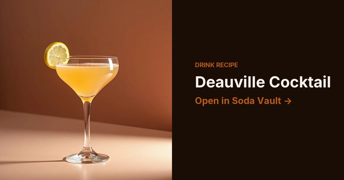 Deauville Cocktail