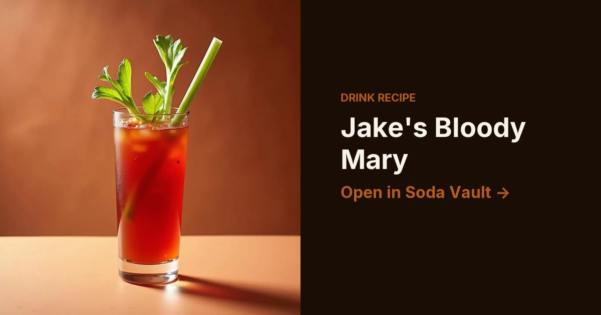Jake's Bloody Mary
