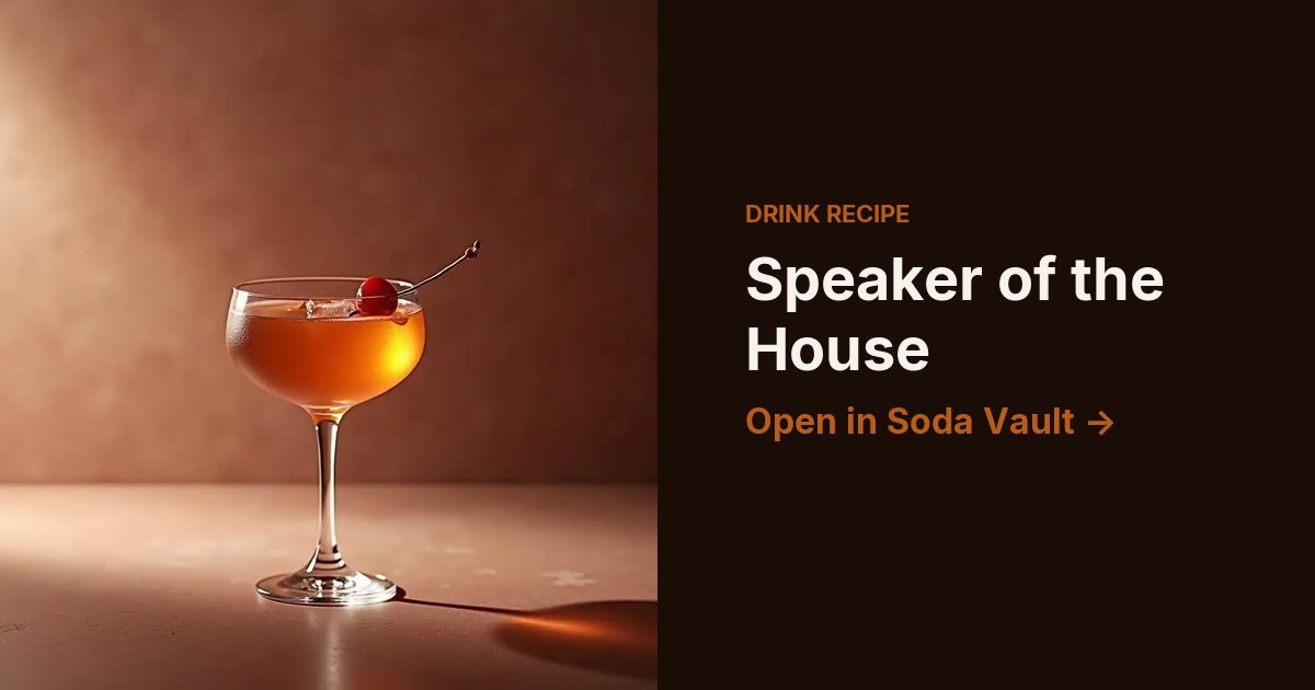 Speaker of the House