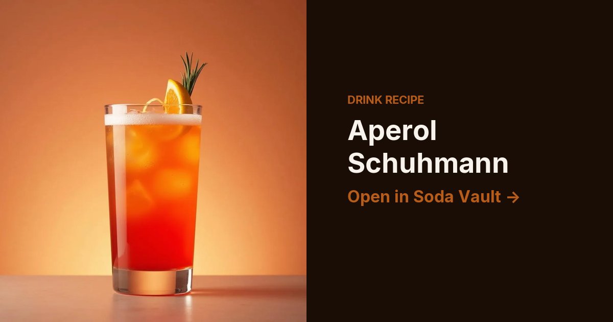 Aperol Schuhmann