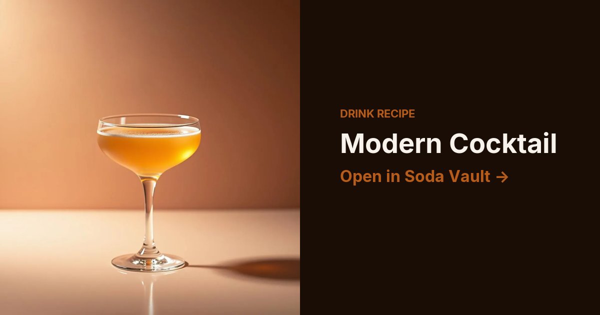 Modern Cocktail