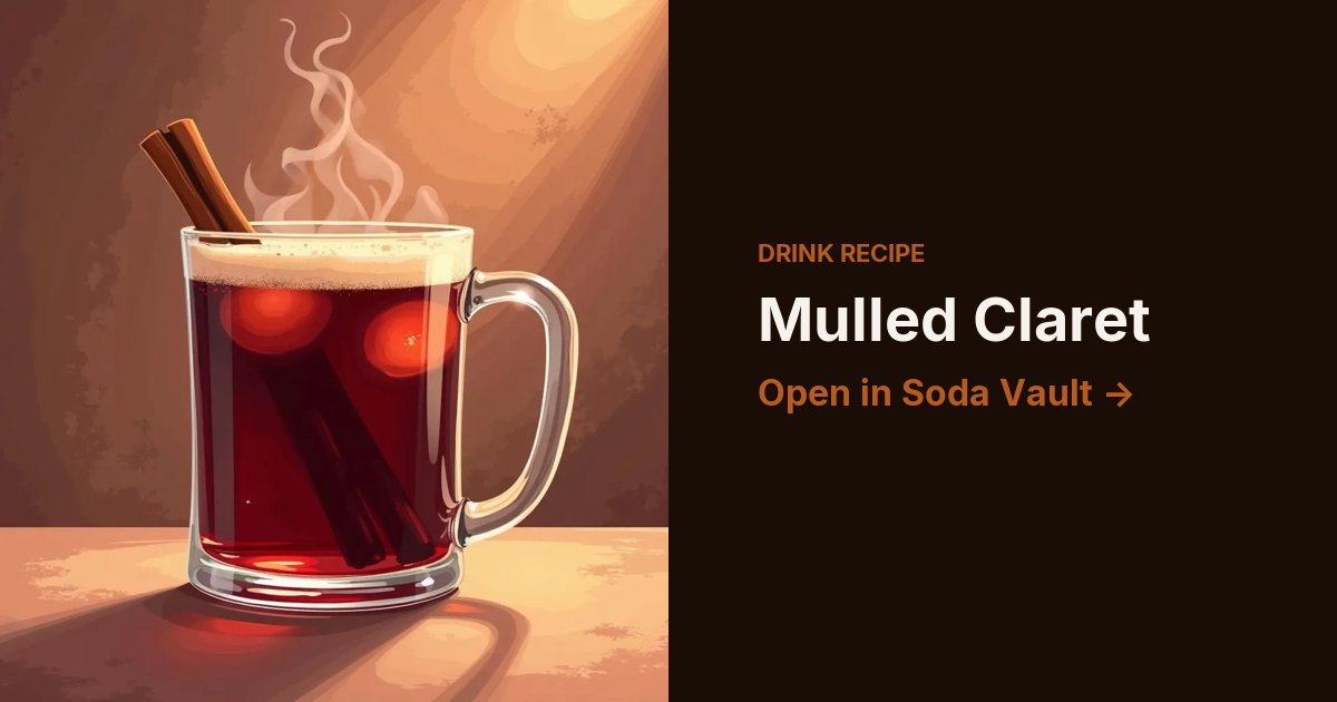Mulled Claret