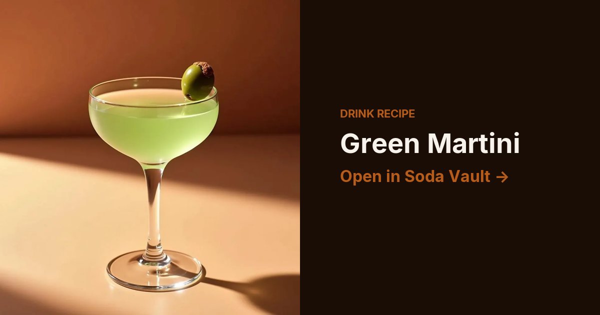Green Martini