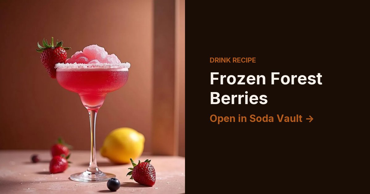 Frozen Forest Berries