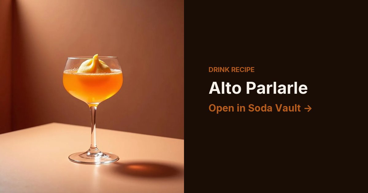 Alto Parlarle