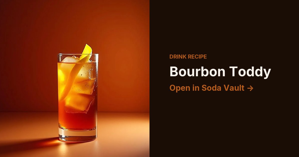 Bourbon Toddy