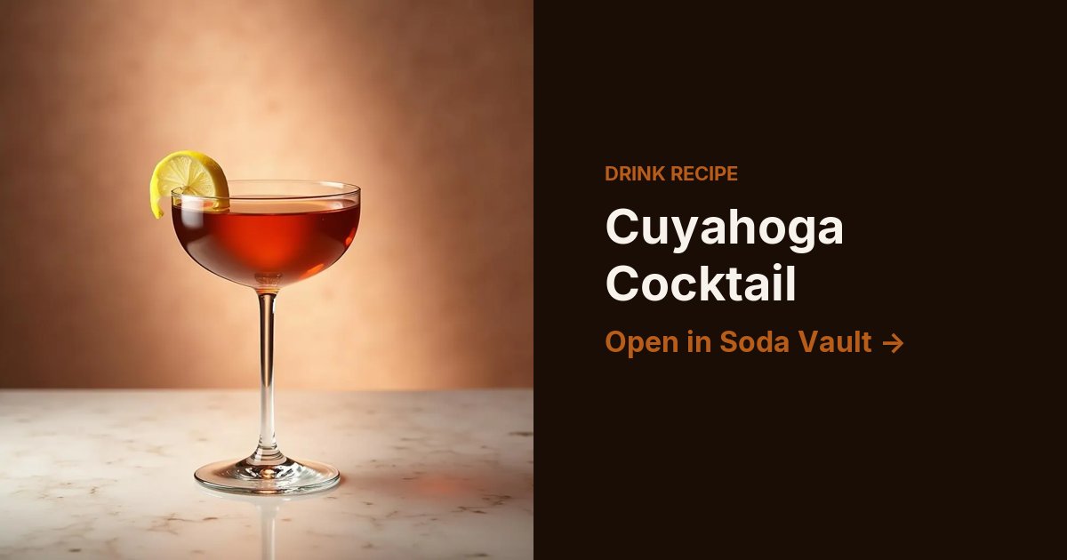 Cuyahoga Cocktail