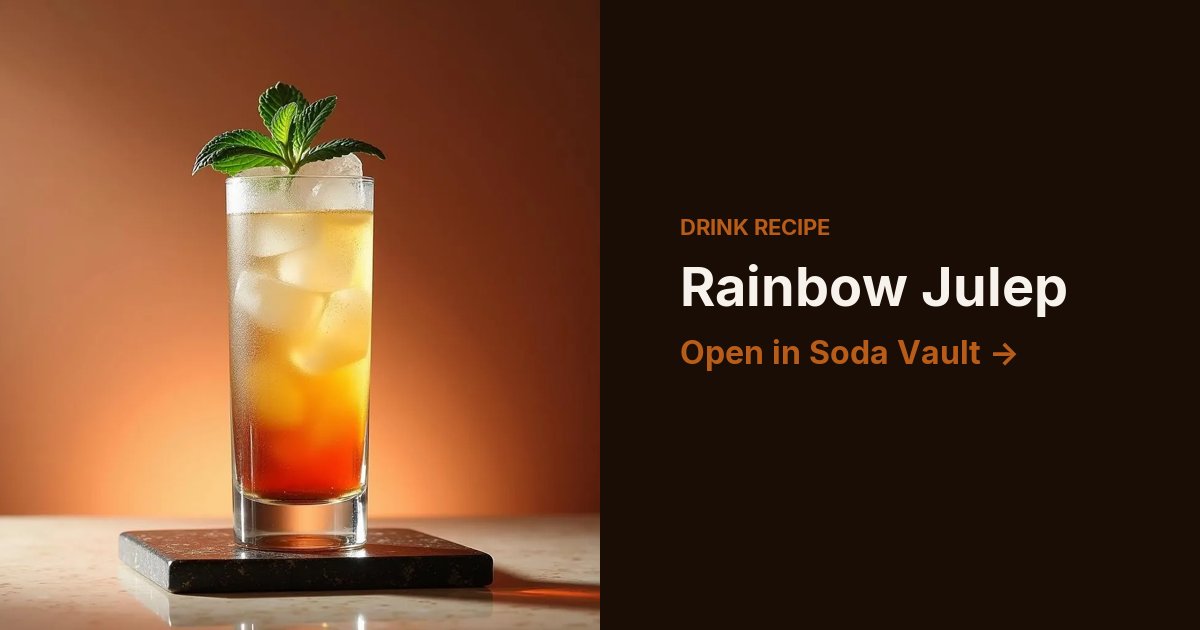Rainbow Julep