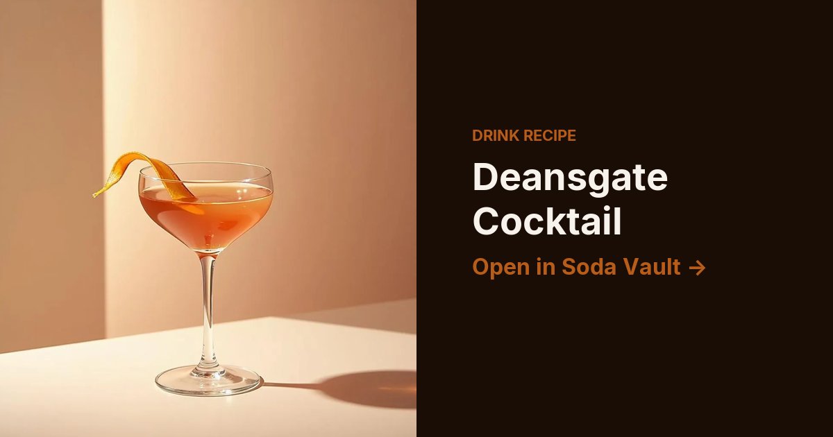 Deansgate Cocktail