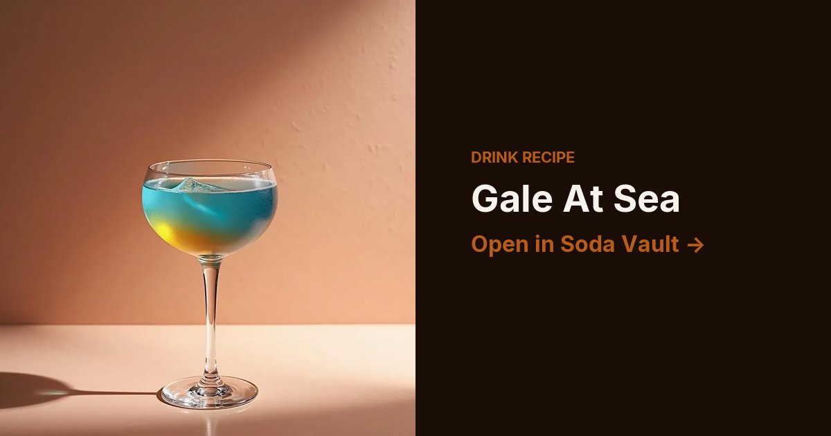 Gale At Sea