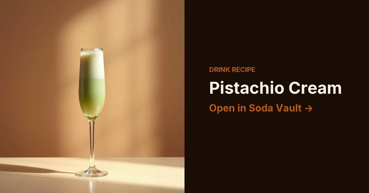 Pistachio Cream