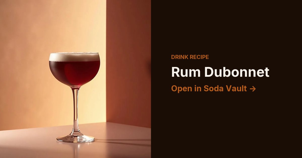 Rum Dubonnet
