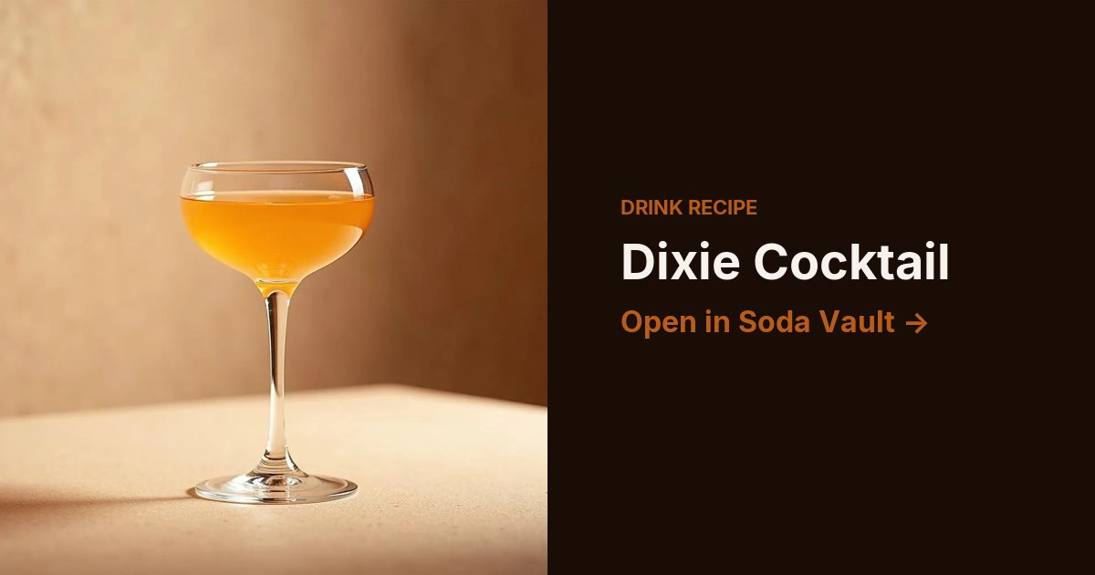 Dixie Cocktail