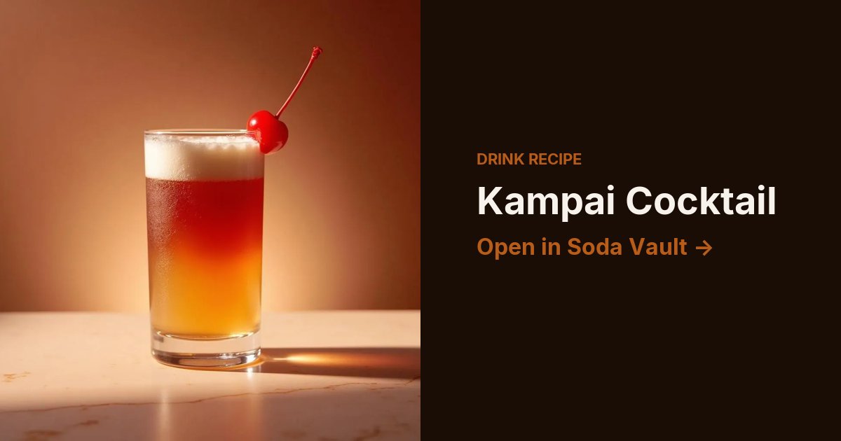 Kampai Cocktail