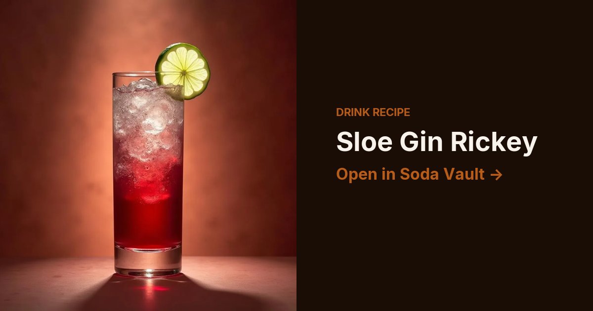 Sloe Gin Rickey