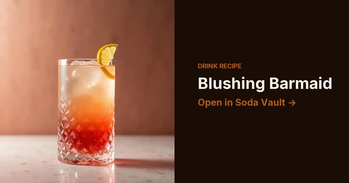 Blushing Barmaid