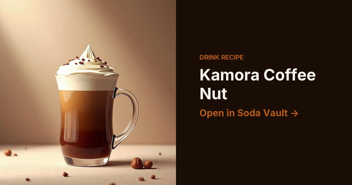 Kamora Coffee Nut