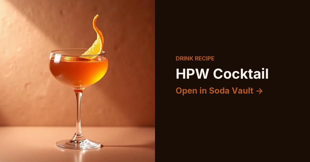 HPW Cocktail