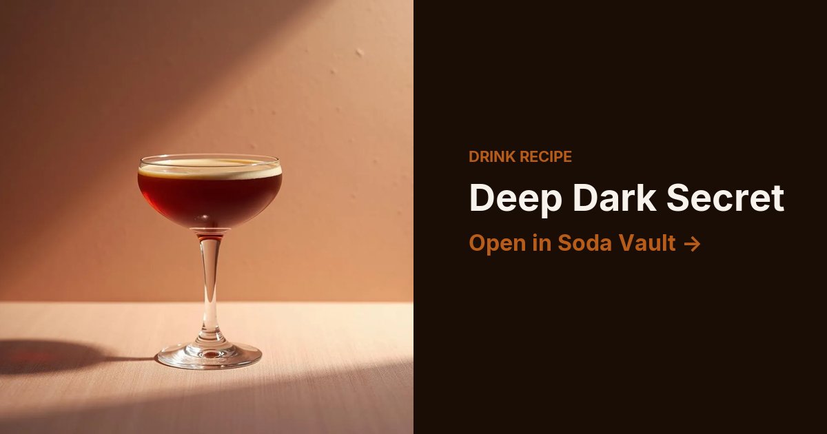Deep Dark Secret