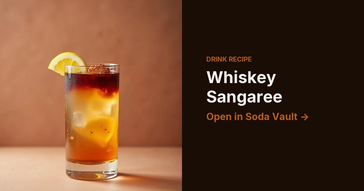 Whiskey Sangaree