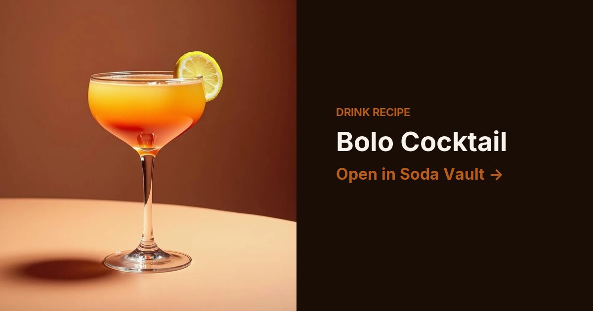 Bolo Cocktail