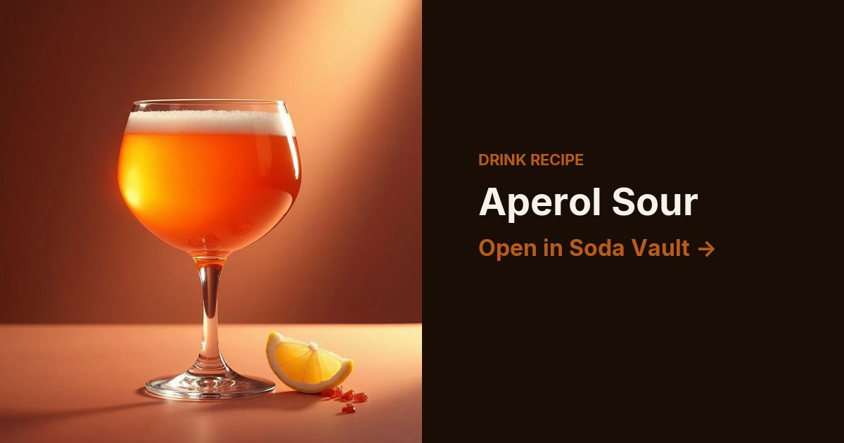 Aperol Sour