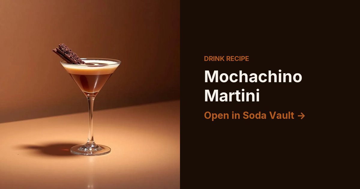 Mochachino Martini