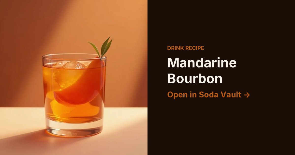 Mandarine Bourbon