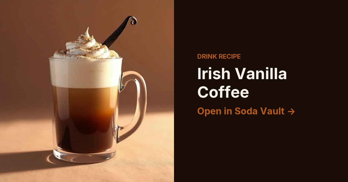 Irish Vanilla Coffee