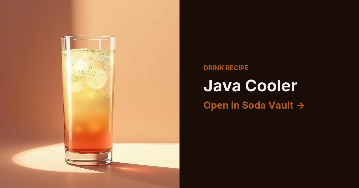Java Cooler